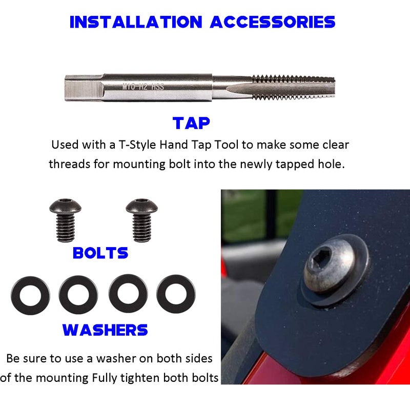 Sunluway Roll Cage Light/Speaker Mount Trunk Bar for 2018-2025 Jeep Wrangler JL Unlimited 4-Door ONLY - Image 5